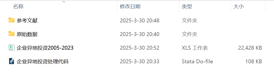 上市公司-异地子公司、投资数据+dofile（2005-2023年）